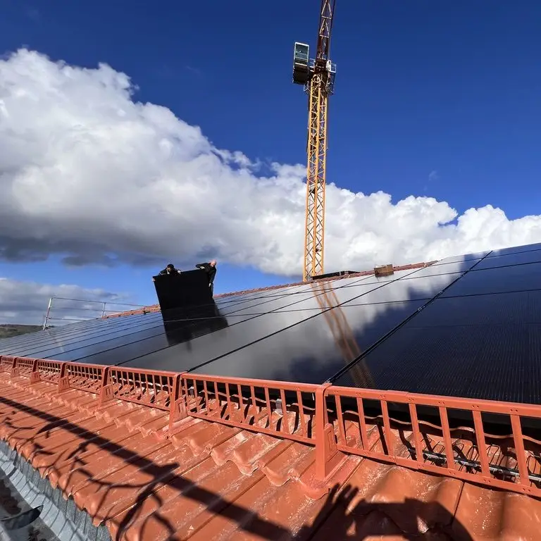 Montage PV-Anlage Pflegeheim