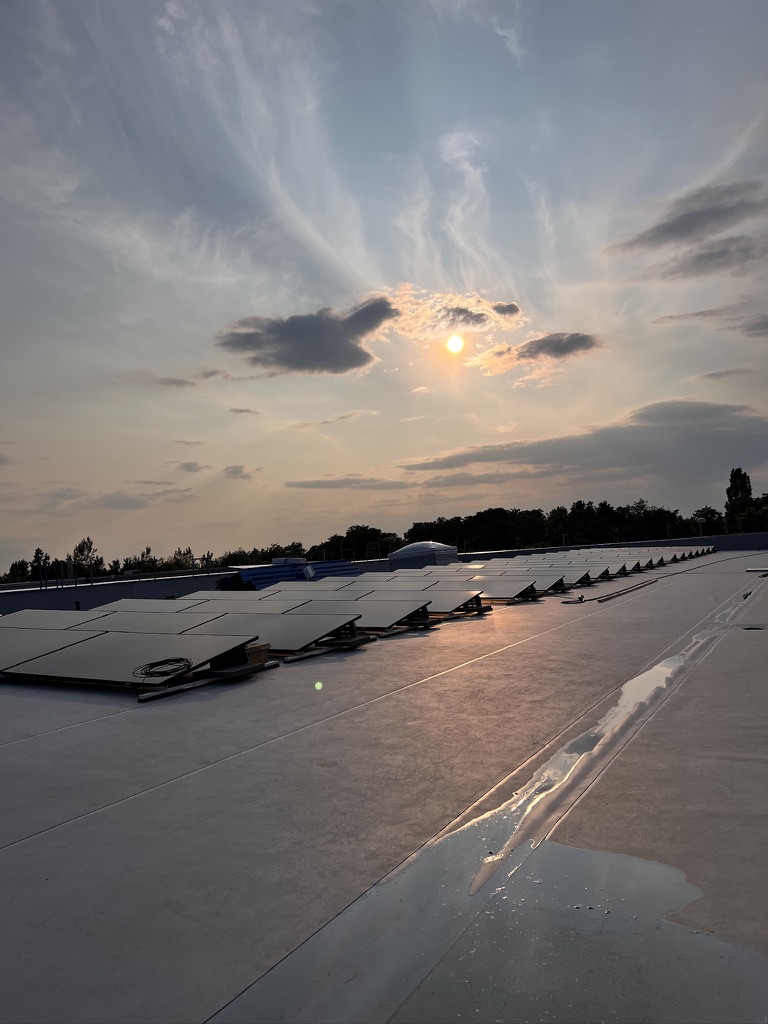Photovoltaik auf Gewerbedach